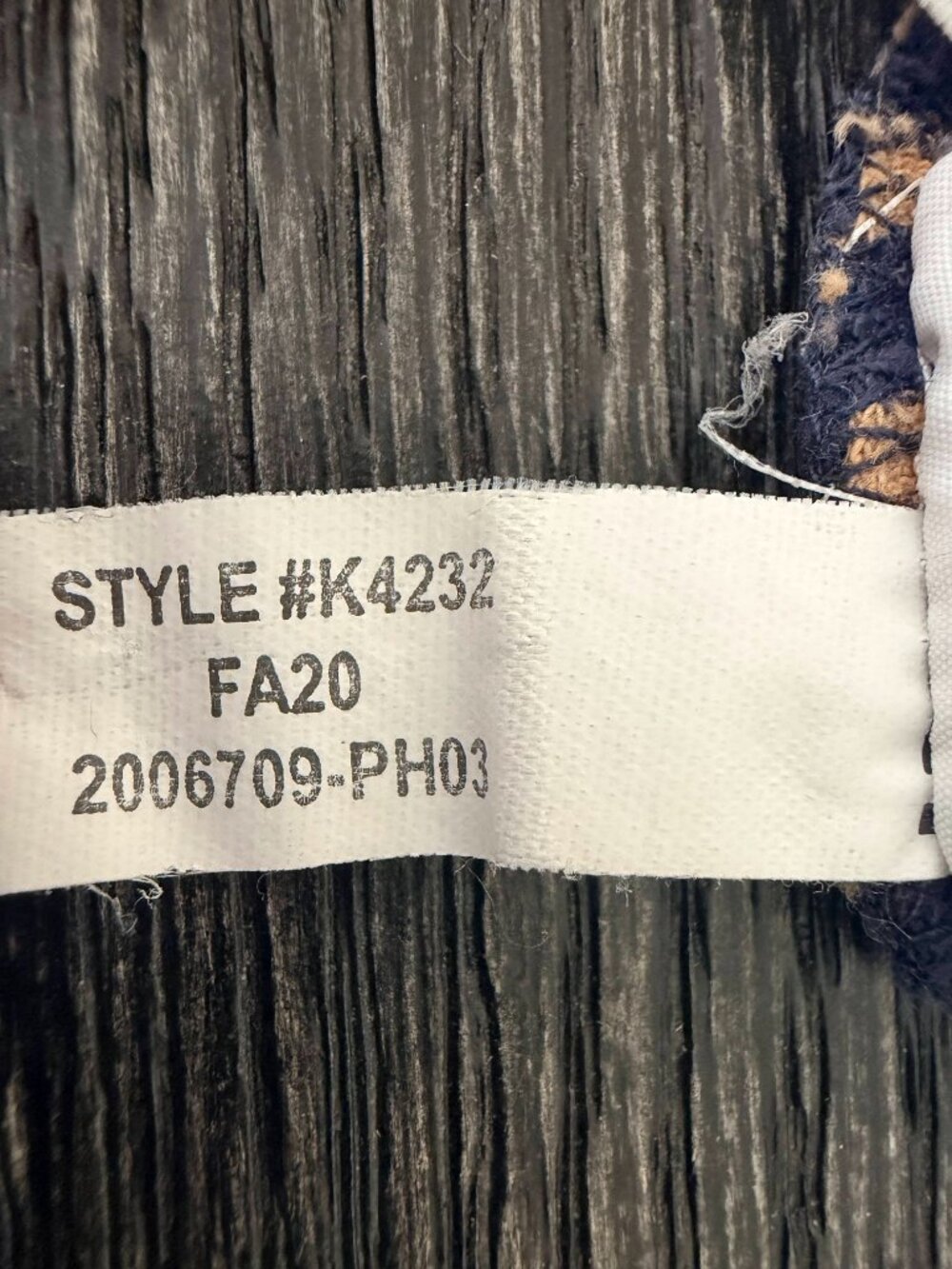 2/$30 J. Crew Tissue Turtleneck T-shirt in Navy Camel Stripe Small #A3034 - Picture 6 of 8